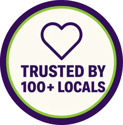 Trusted by 100+ locals