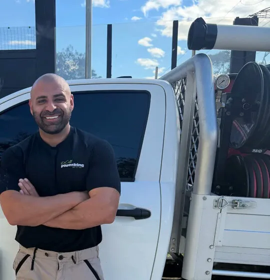 Sam, the On Call Plumbing owner, in Canberra